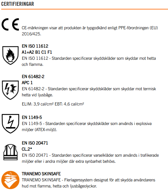 Flamskyddad långärmad t-shirt dam