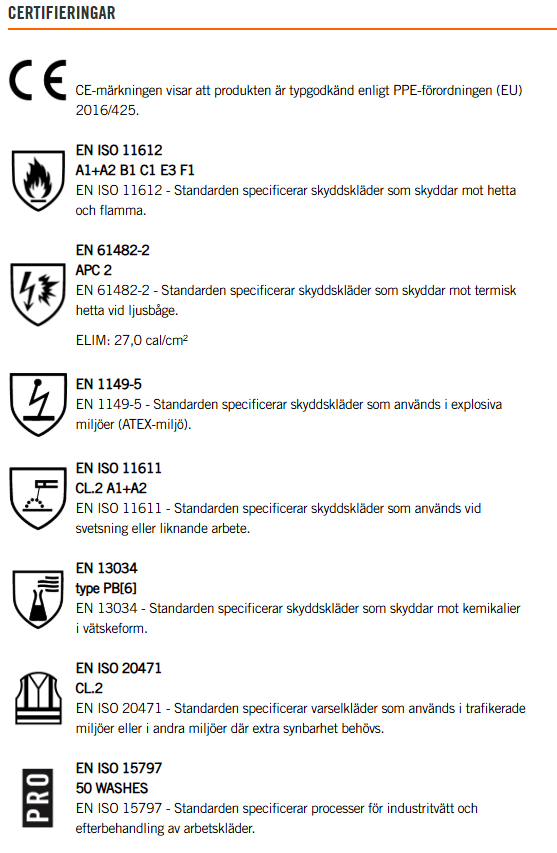 Flamskyddade 2-lager dambyxa