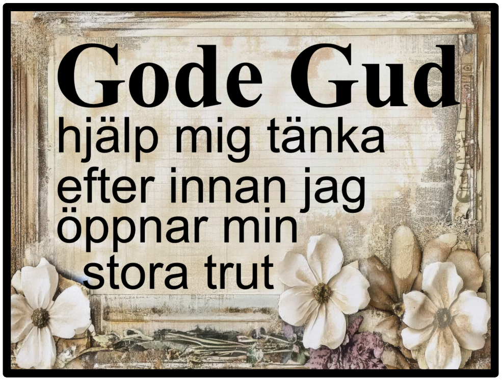 Gode Gud...