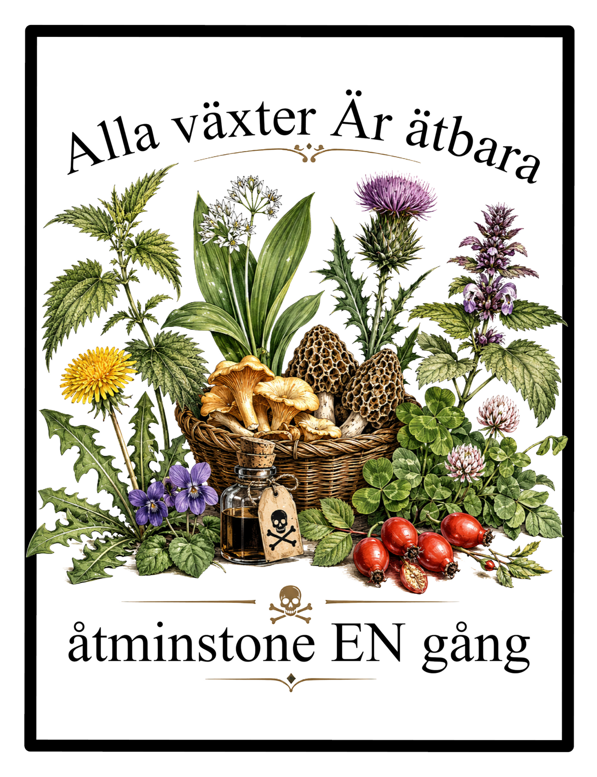Alla växter Är ätbara...