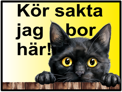 Kör sakta jag bor här