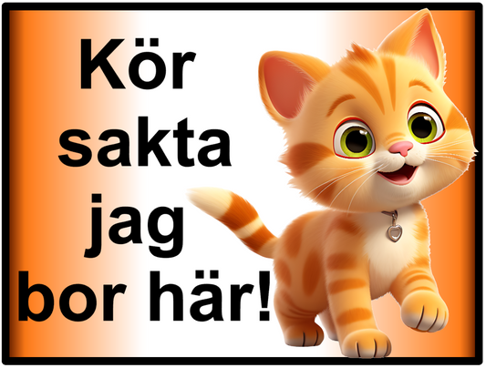 Kör sakta jag bor här
