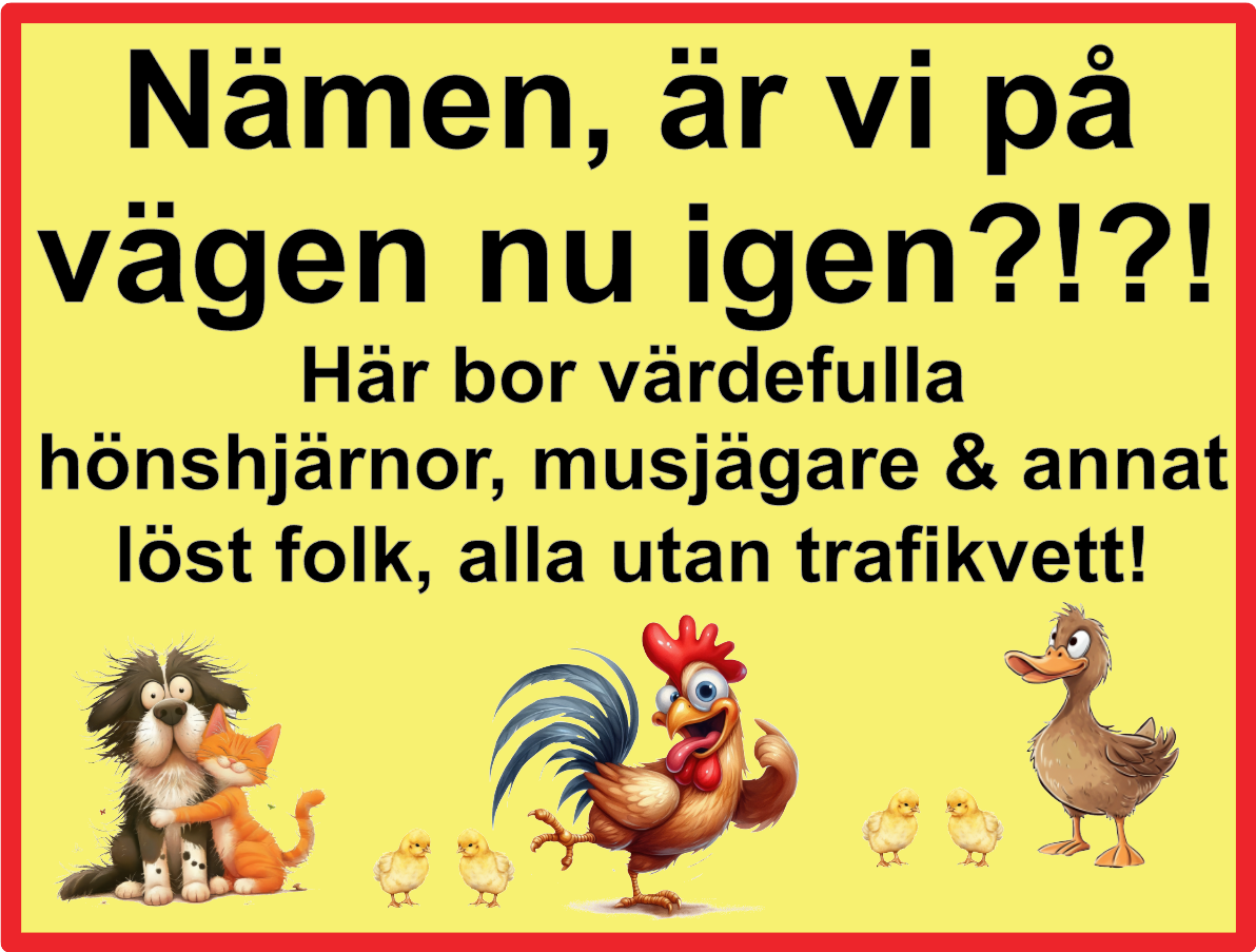 Djur på vägen