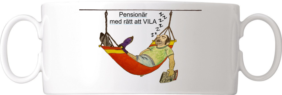 Pensionär med...