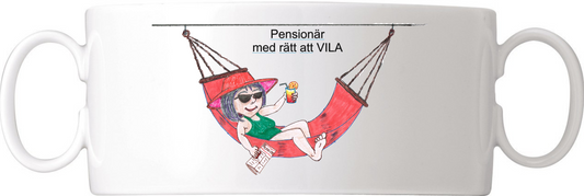 Pensionär med...