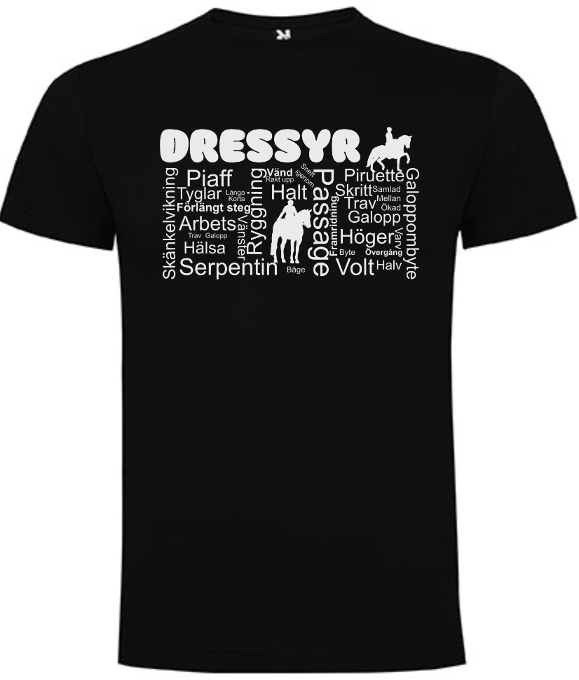 T-shirt, Dressyr