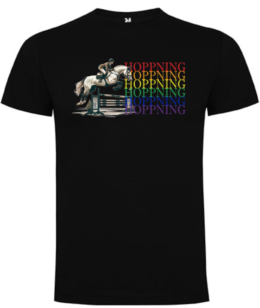 T-shirt, Hoppning