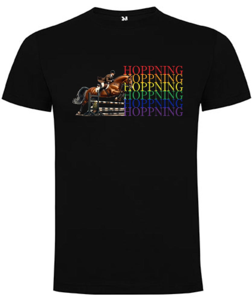 T-shirt, Hoppning