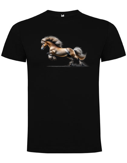 T-shirt med Islandshäst
