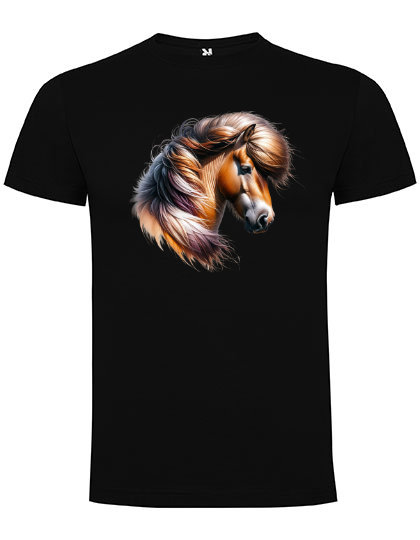 T-shirt med Islandshäst