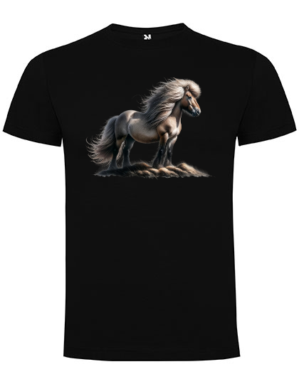 T-shirt med Islandshäst