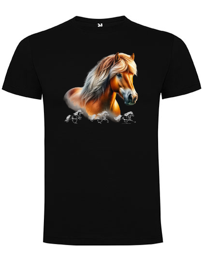 T-shirt med Islandshäst