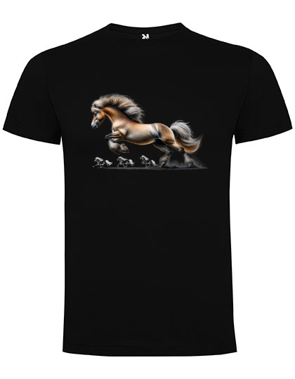T-shirt med Islandshäst