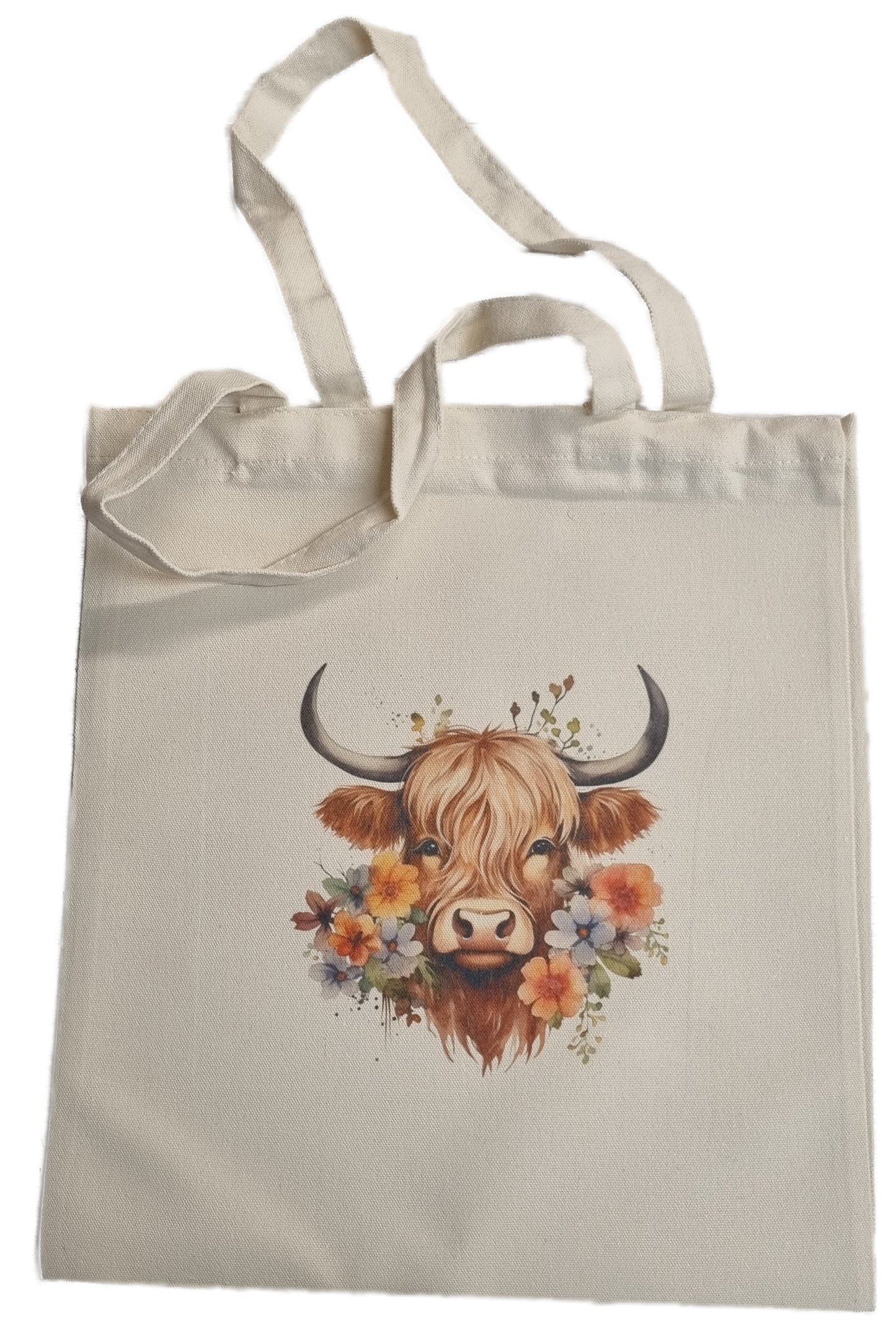 Tygväska, highland cattle