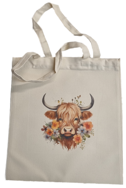 Tygväska, highland cattle